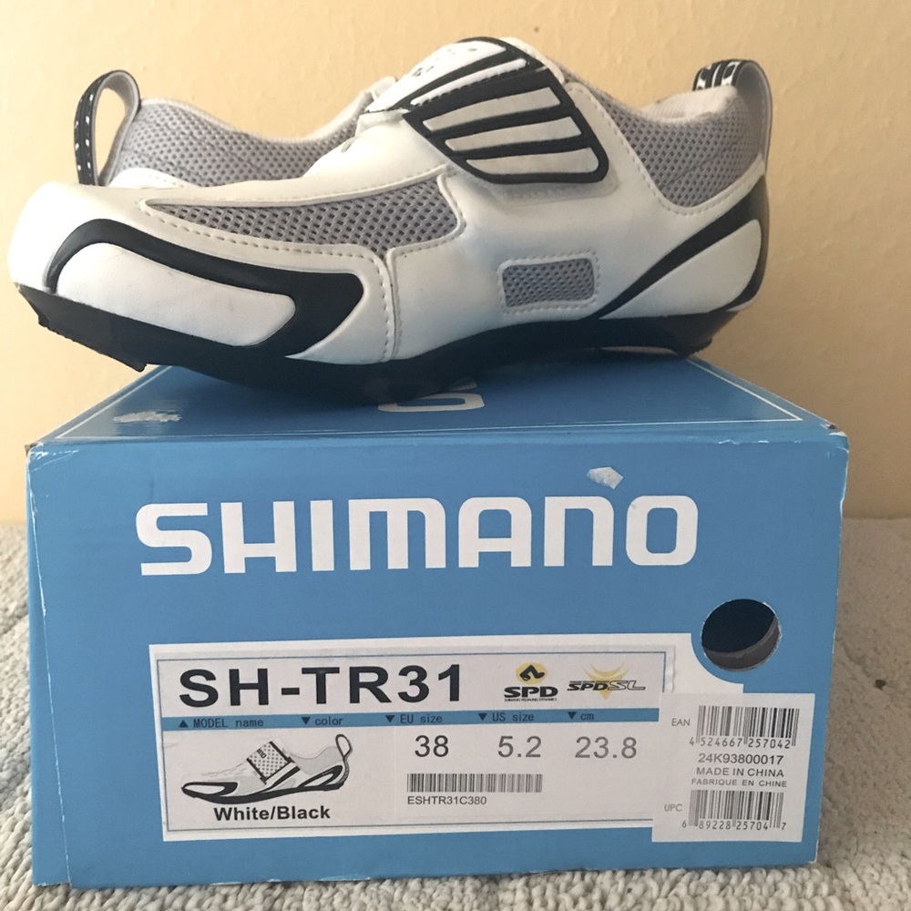 Shimano SH-TR31 triathlon road cycling shoes - Unisex size 38